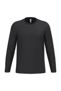 T-shirt personnalisé LSL unisexe iDeal150 - iDeal Basic Brand | Ideal Black