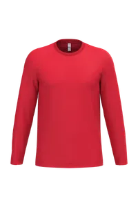 T-shirt personnalisé LSL unisexe iDeal150 - iDeal Basic Brand | Ideal Red