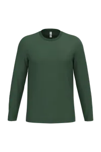 T-shirt personnalisé LSL unisexe iDeal150 - iDeal Basic Brand | Ideal Forest Green