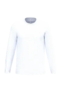 T-shirt personnalisé LSL unisexe iDeal150 - iDeal Basic Brand | Ideal White
