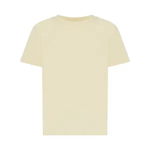 T-shirt pour enfants personnalisable en coton recyclé Iqoniq Koli - iqoniq | Cream yellow