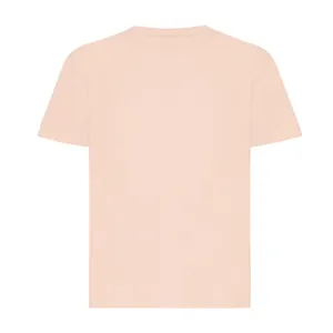 T-shirt pour enfants personnalisable en coton recyclé Iqoniq Koli - iqoniq | Peach nectar