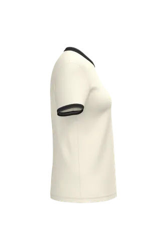 T-shirt ringer écoresponsable à bords contrastés effet délavé femme - Native Spirit