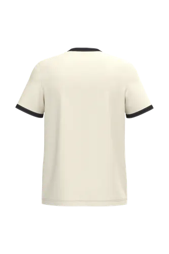 T-shirt ringer écoresponsable à bords contrastés effet délavé homme - Native Spirit