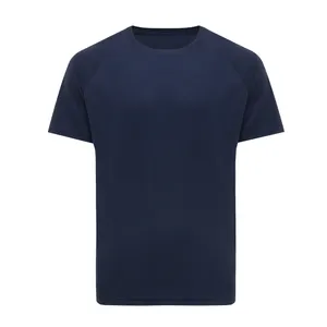 T-shirt sport séchage rapide en polyester recyclé personnalisable Iqoniq Tikal - iqoniq | Bleu marine