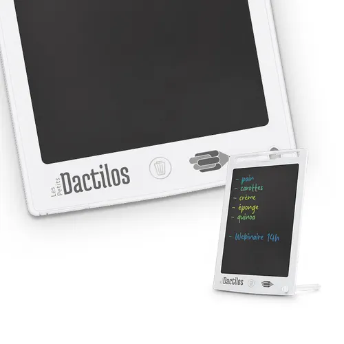 Tablette ardoise numérique LCD coloré anti-effacement 8.5 pouces publicitaire