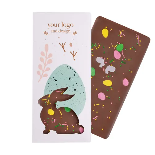 Tablette de chocolat spring colors 70 g