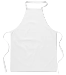 Tablier coton publicitaire - Kitab | White