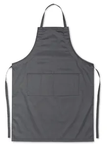 Tablier de cuisine ajustable personnalisable - Fitted Kitab | Gris Pierre