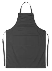 Tablier de cuisine ajustable personnalisable - Fitted Kitab | Black