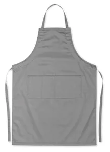 Tablier de cuisine ajustable personnalisable - Fitted Kitab | Grey
