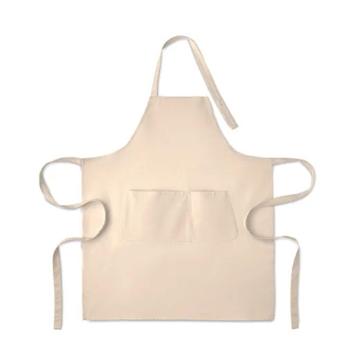 Tablier en coton bio 240 gr/m² personnalisé - Gamma Colour