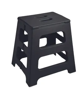 Tabouret portable et pliable - Jak | Noir