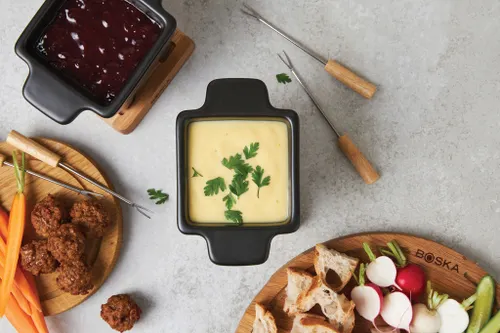 Tapas Fondue Nero Personnalisé - 300 ml - Boska