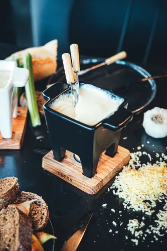 Tapas Fondue Nero Personnalisé - 300 ml - Boska