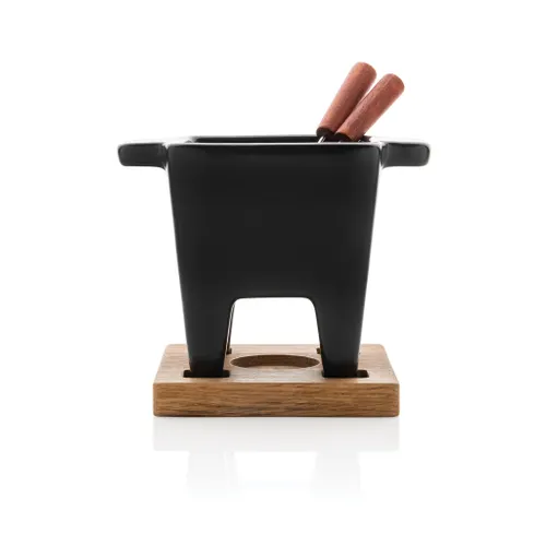 Tapas Fondue Nero Personnalisé - 300 ml - Boska