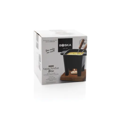 Tapas Fondue Nero Personnalisé - 300 ml - Boska