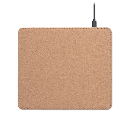 Tapis de souris chargeur liège personnalisable - Wireless Matty