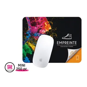 Tapis de souris en microfibre personnalisé