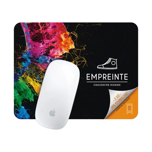 Tapis de souris en microfibre personnalisé