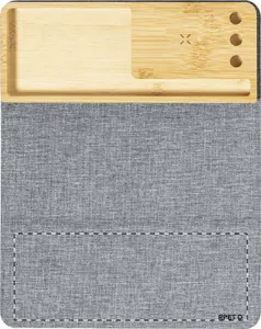 Tapis de souris publicitaire avec chargeur sans fil - Hossian