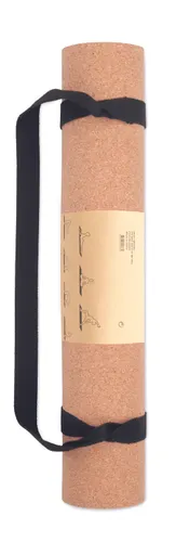 Tapis de yoga en liège personnalisé - Savasana