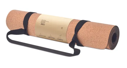 Tapis de yoga en liège personnalisé - Savasana