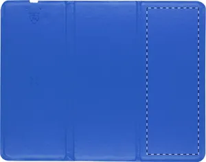 Tapis souris chargeur sans fil publicitaire - Peppu Charge | Bleu