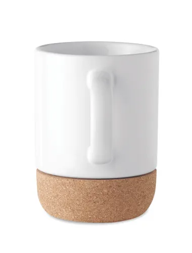 Tasse avec base en liège personnalisée