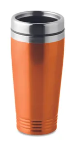 Tasse de voyage double paroi publicitaire - Rodeo Colour | Orange