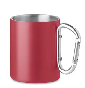 Tasse en métal double paroi à personnaliser - Trumba | Red