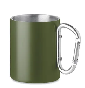 Tasse en métal double paroi à personnaliser - Trumba | Dark Green
