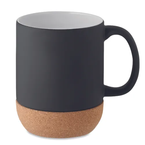 Tasse liège et céramique mate personnalisable