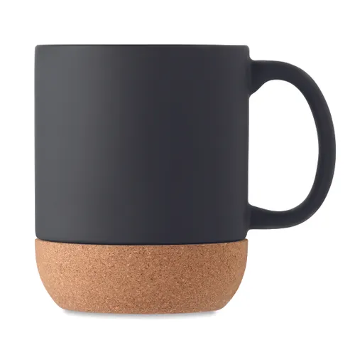 Tasse liège et céramique mate personnalisable