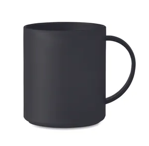 Tasse réutilisable personnalisable 300 ml - Monday | Black