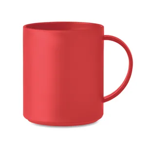 Tasse réutilisable personnalisable 300 ml - Monday | Red