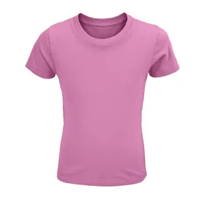 Tee-Shirt Enfant Jersey Col Rond Ajusté Crusader Kids à personnaliser - SOL'S | Orchid Pink