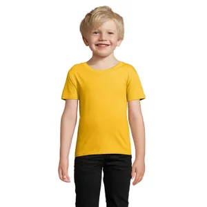 Tee-Shirt Enfant Jersey Col Rond Ajusté Pioneer Kids à personnaliser - SOL'S | Gold