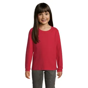 Tee-Shirt Enfant Manches Longues Imperial Lsl Kids personnalisé - SOL'S | Red