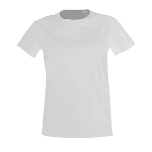 Tee-Shirt Femme Col Rond Ajusté Imperial Fit Women personnalisé - SOL'S | Blanc