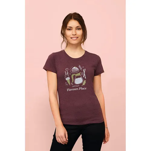 Tee-Shirt Femme Col Rond Ajusté Regent Fit Women à personnaliser - SOL'S