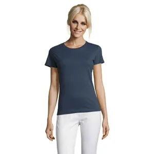 Tee-Shirt Femme Col Rond Regent Women à personnaliser - SOL'S | Denim