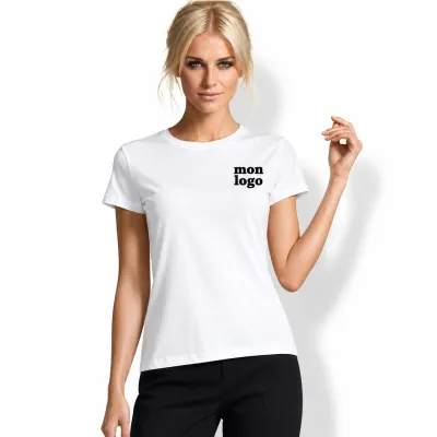 Tee-Shirt Femme Col Rond Regent Women à personnaliser - SOL'S