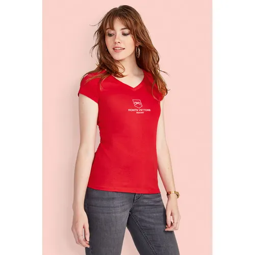 Tee-Shirt Femme Col “V” Moon personnalisé - SOL'S