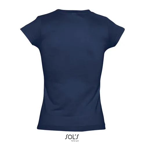 Tee-Shirt Femme Col “V” Moon personnalisé - SOL'S