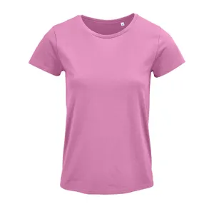 Tee-Shirt Femme Jersey Col Rond Ajusté Crusader Women à personnaliser - SOL'S | Orchid Pink
