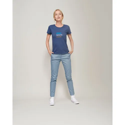 Tee-Shirt Femme Jersey Col Rond Ajusté Crusader Women à personnaliser - SOL'S