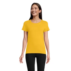 Tee-Shirt Femme Jersey Col Rond Ajusté Pioneer Women à personnaliser - SOL'S | Gold