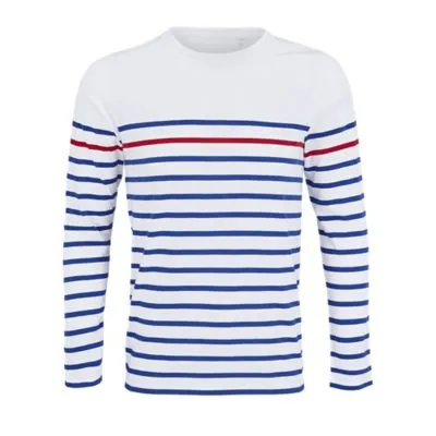 Tee-Shirt Femme Manches Longues Rayé Matelot Personnalisé Lsl Women - SOL'S