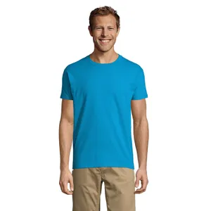 Tee-Shirt Homme Col Rond Personnalisé Imperial - SOL'S | Aqua